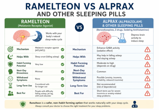 RAMELTEON VS ALPRAX