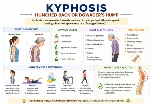 KYPHOSIS - HUNCHED BACK OR DOWAGER’S HUMP