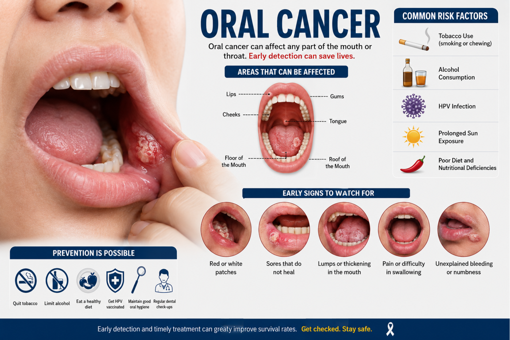 Common Signs of Oral Cancer
