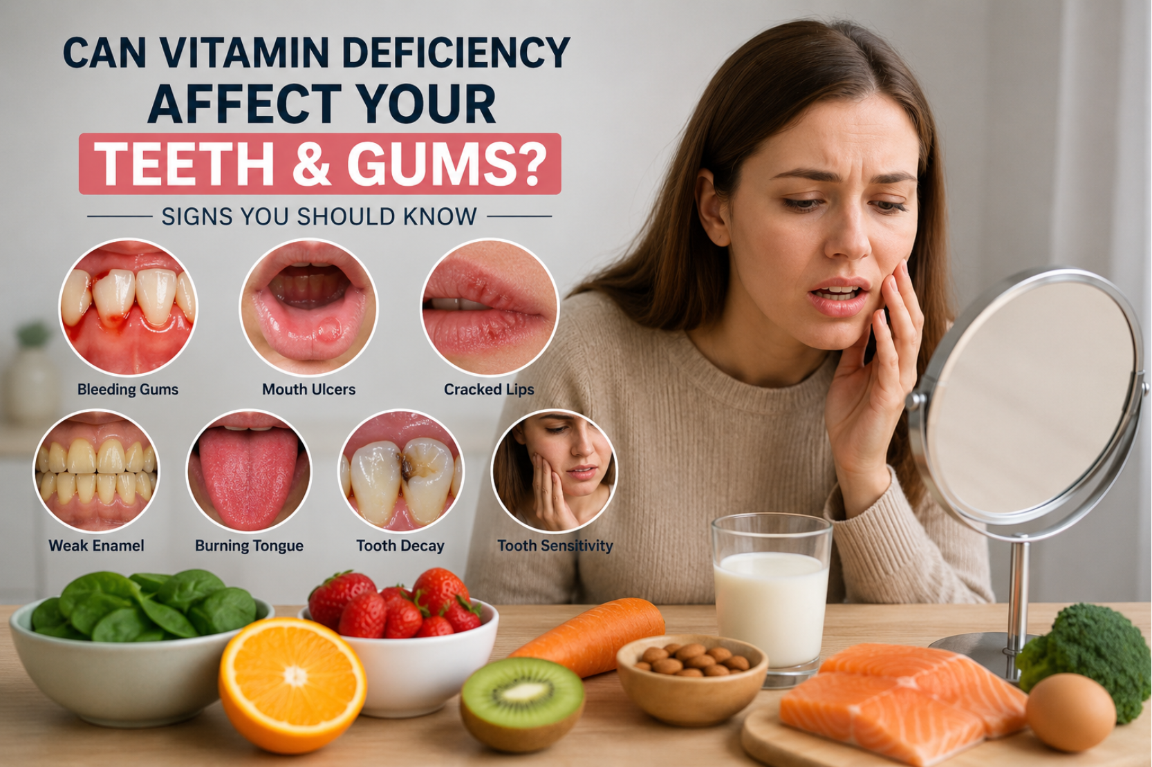 Can Vitamin Deficiency Affect Your Teeth and Gums?